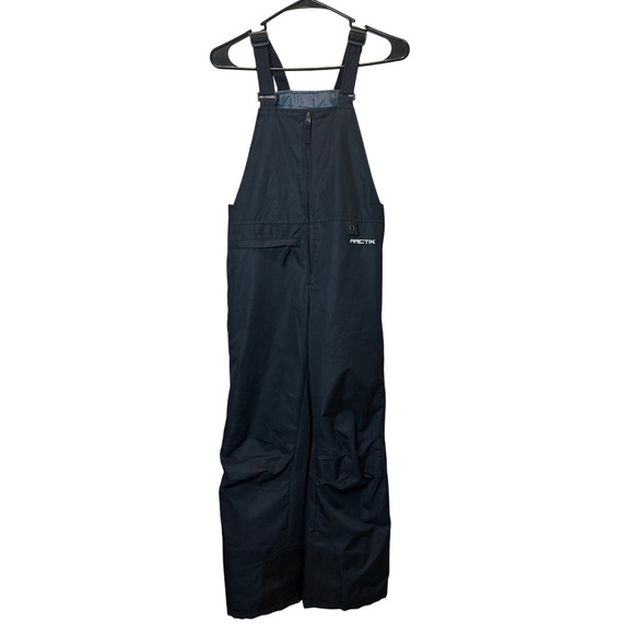 Arctix Kids Black Snow Bib Ski Pants Insulated 5K Waterproof Youth Size Medium